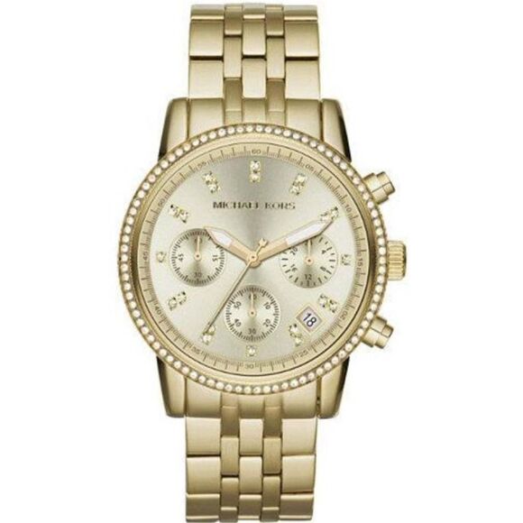 MICHAEL KORS Gold Ritz Watch MK5698 - Picture 1 of 6
